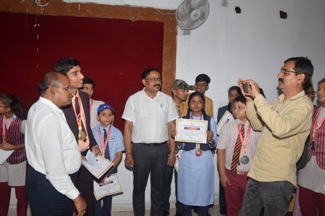 PSY Meritorious honor Sarguja Collectorate